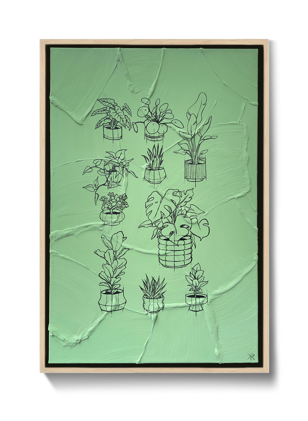 Plants & Pots | Poster Print