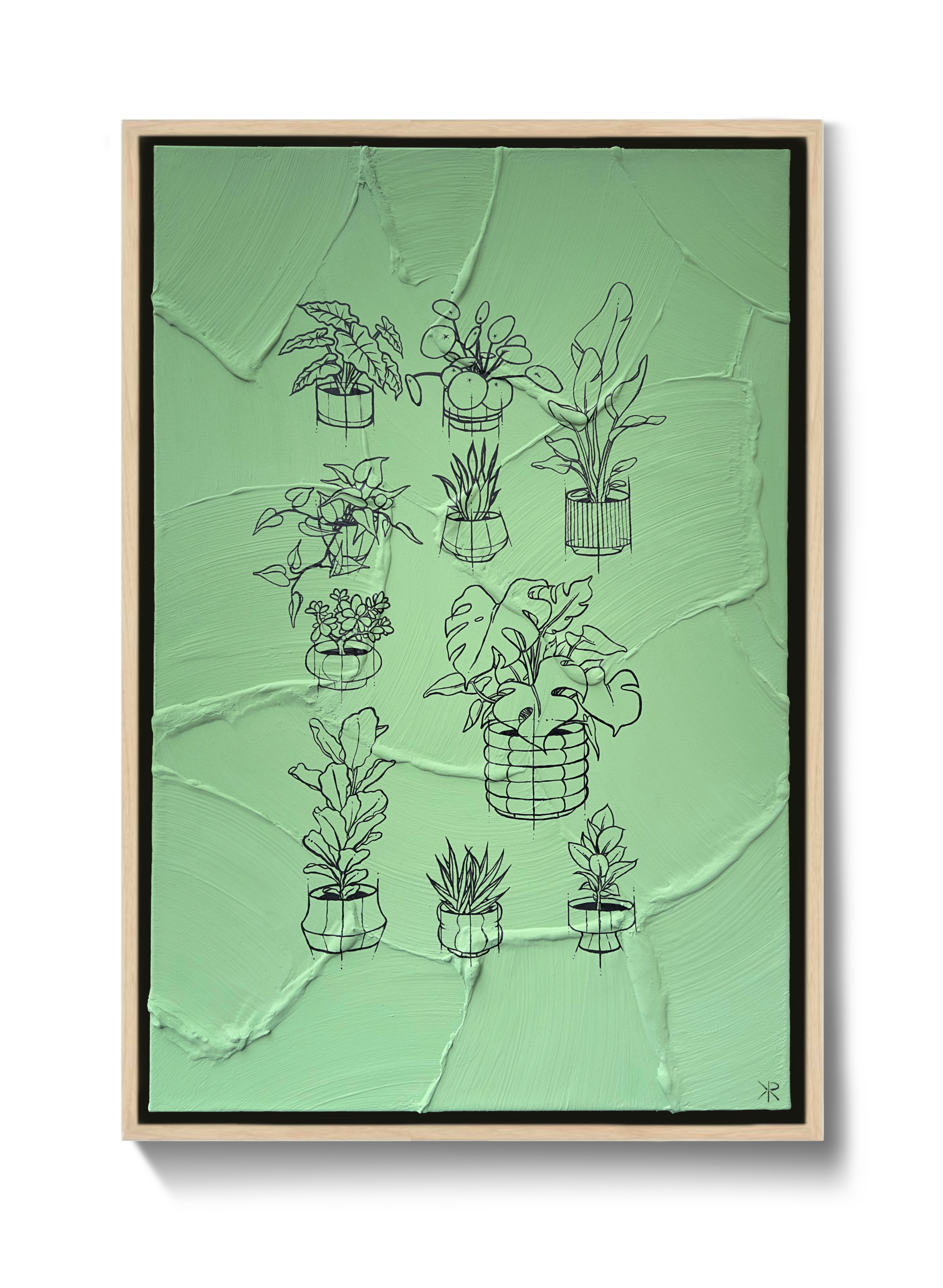 Plants & Pots | Poster Print